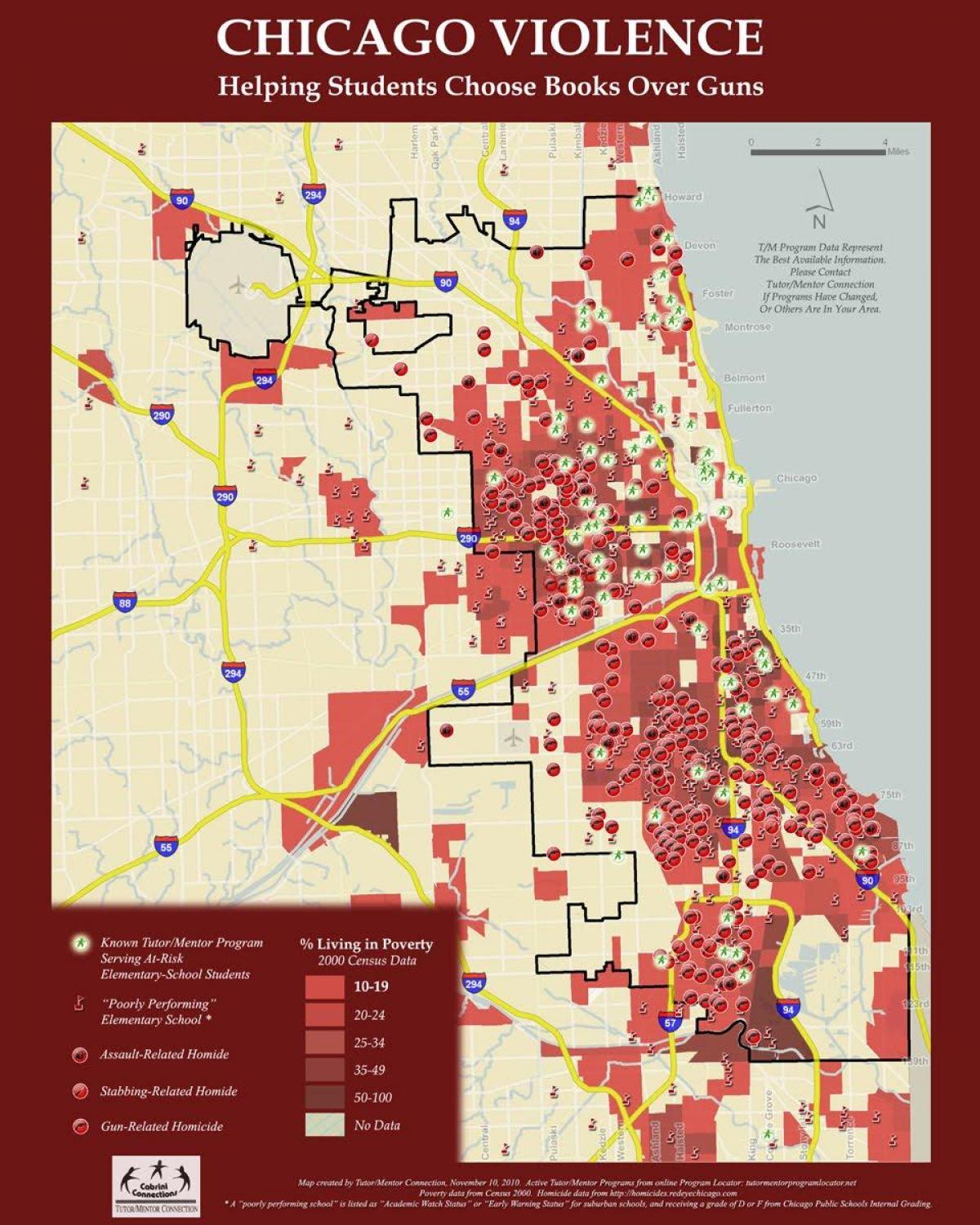 犯罪の地図シカゴ