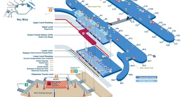 地図ord第1ターミナルシカゴ地図